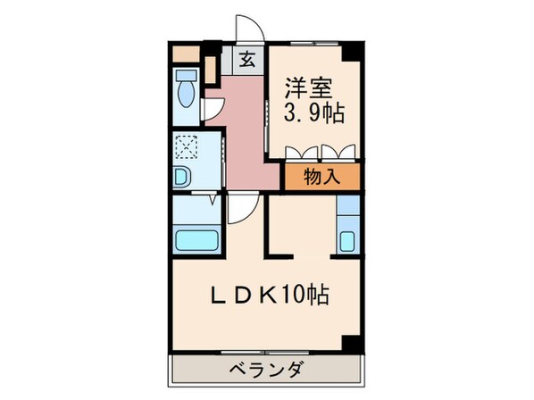 ラルーチェ　サンリッチの物件間取画像